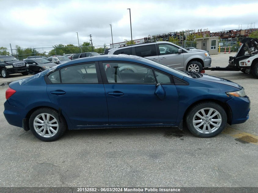 2012 Honda Civic Ex VIN: 2HGFB2E59CH040082 Lot: 20152882