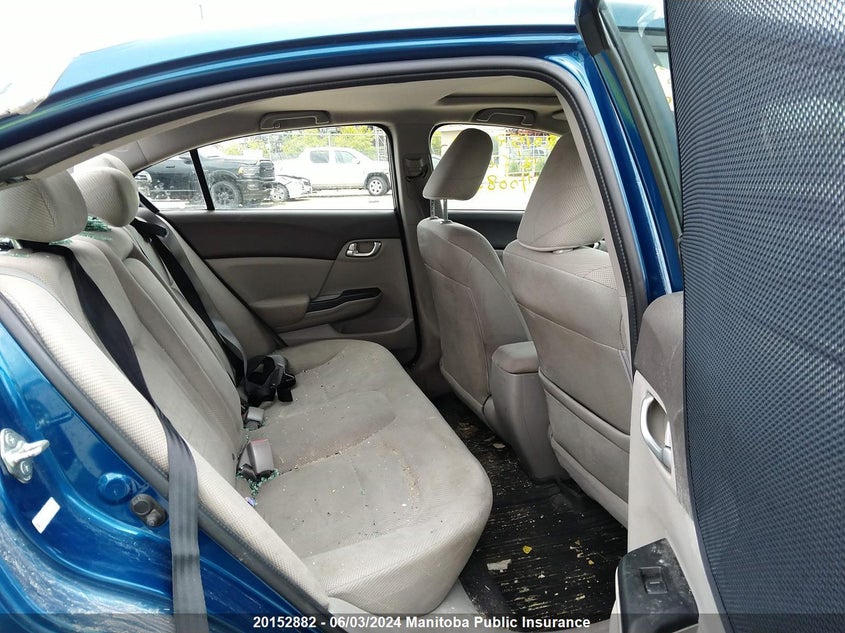 2012 Honda Civic Ex VIN: 2HGFB2E59CH040082 Lot: 20152882