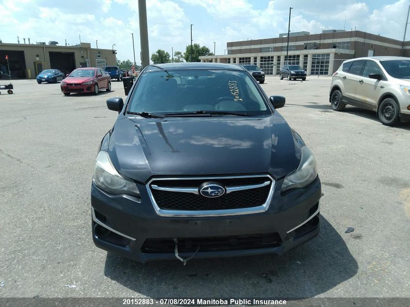 2015 Subaru Impreza 2.0I VIN: JF1GPAC69FG326997 Lot: 20152883