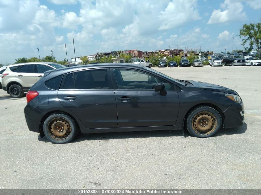 2015 Subaru Impreza 2.0I VIN: JF1GPAC69FG326997 Lot: 20152883