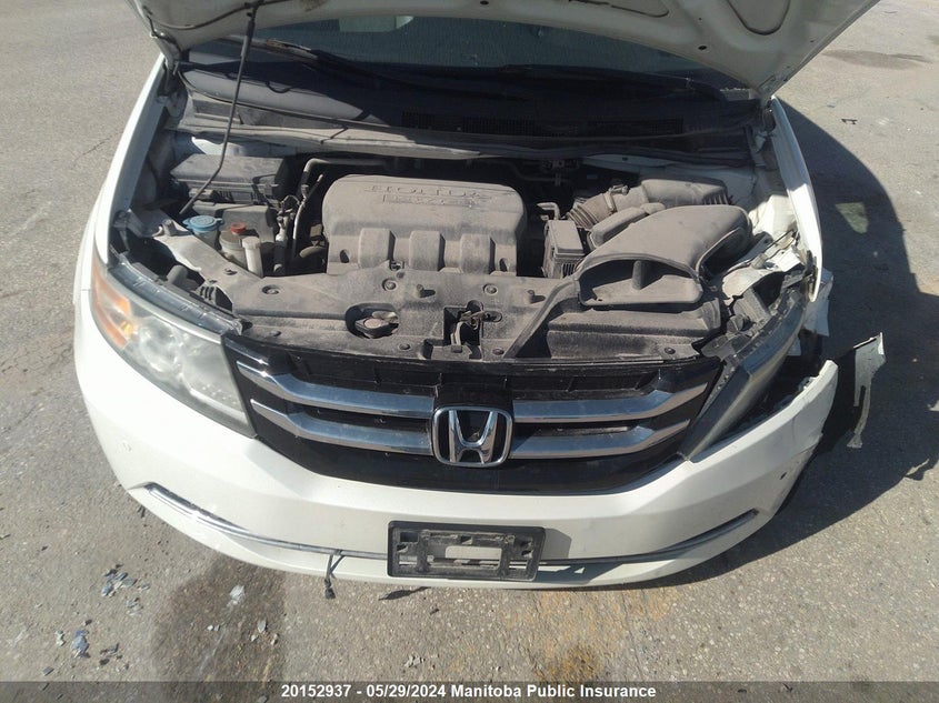 2014 Honda Odyssey Ex-L VIN: 5FNRL5H60EB509924 Lot: 20152937