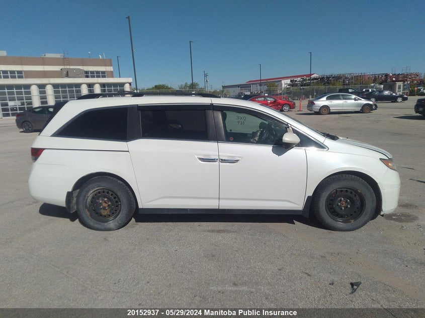 2014 Honda Odyssey Ex-L VIN: 5FNRL5H60EB509924 Lot: 20152937