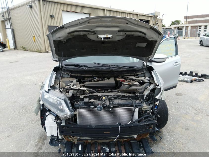 2016 Nissan Rogue Sv VIN: 5N1AT2MV5GC870795 Lot: 20152950