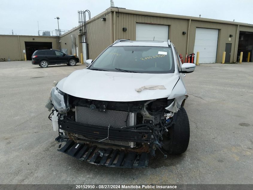 2016 Nissan Rogue Sv VIN: 5N1AT2MV5GC870795 Lot: 20152950