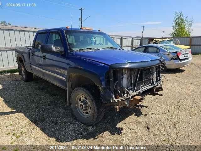 2004 GMC Sierra 2500 Hd Crew Cab VIN: 1GTHK23274F229350 Lot: 20153025