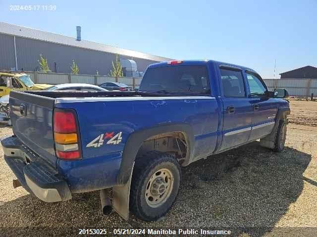 2004 GMC Sierra 2500 Hd Crew Cab VIN: 1GTHK23274F229350 Lot: 20153025