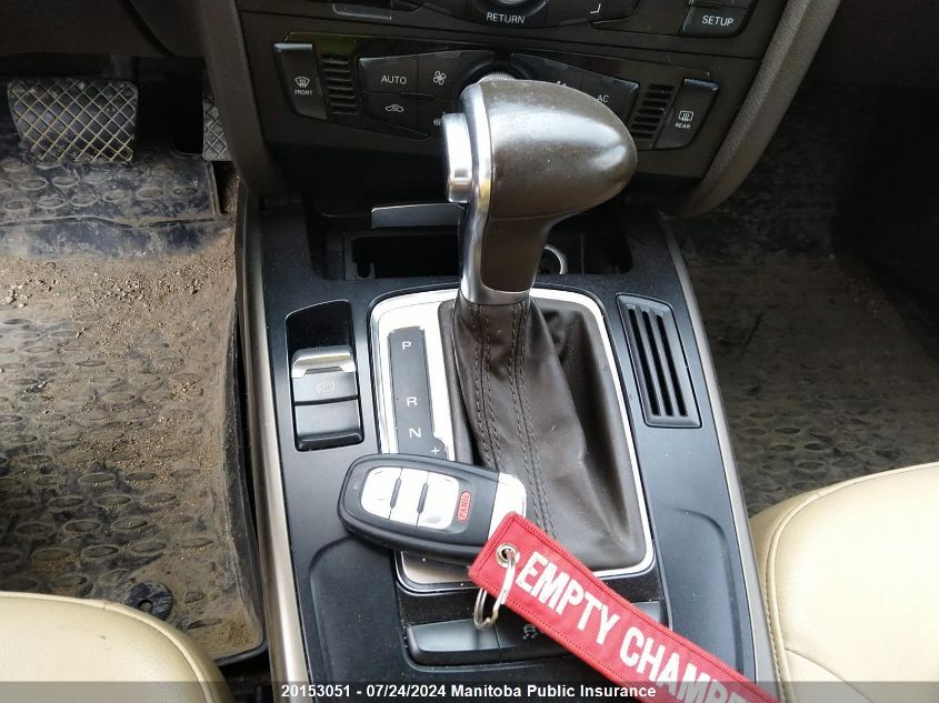 2013 Audi A4 2.0T Quattro VIN: WAUBFCFL3DN050410 Lot: 20153051