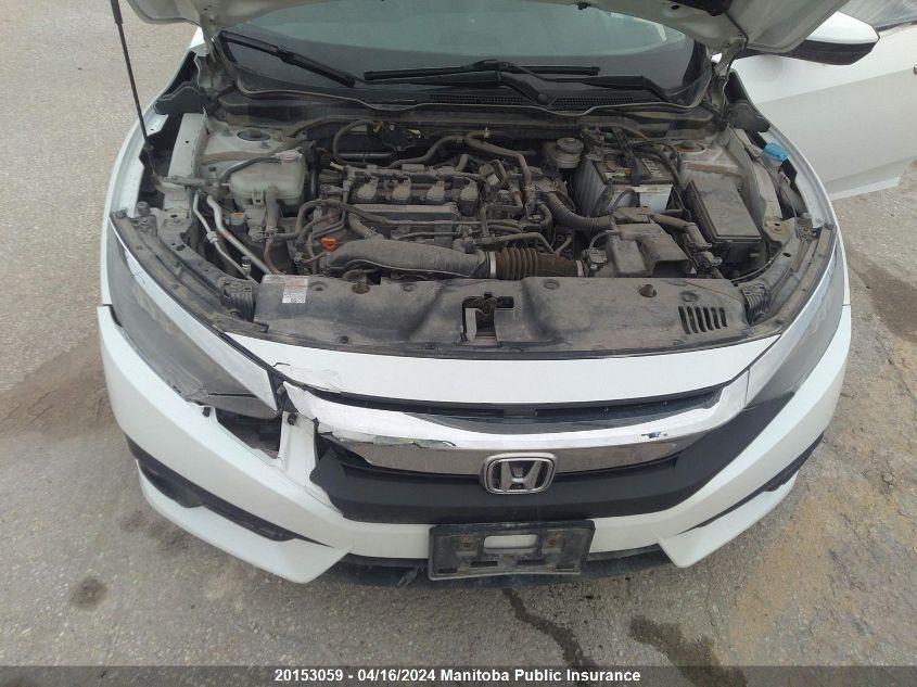 2018 Honda Civic Touring VIN: 2HGFC1F96JH100101 Lot: 20153059