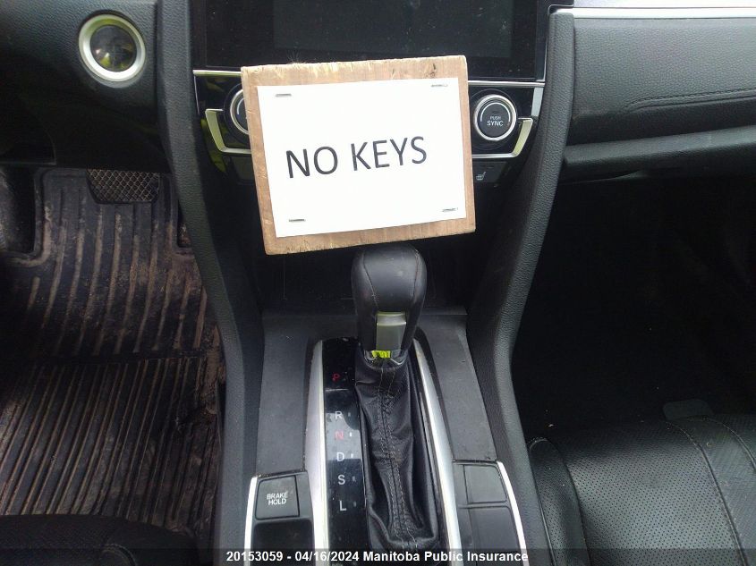 2018 Honda Civic Touring VIN: 2HGFC1F96JH100101 Lot: 20153059