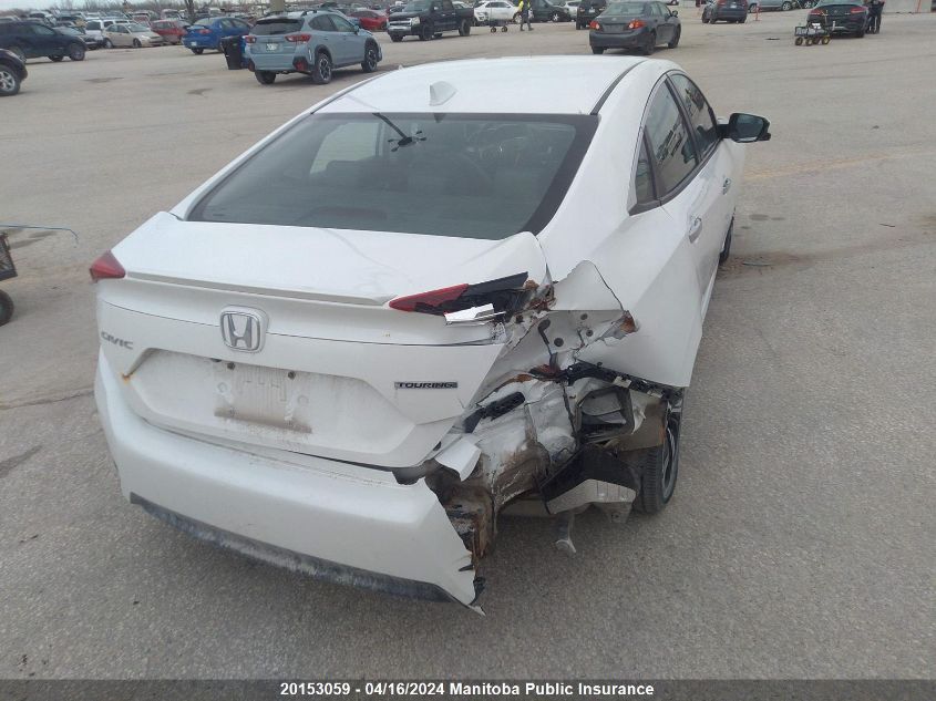 2018 Honda Civic Touring VIN: 2HGFC1F96JH100101 Lot: 20153059