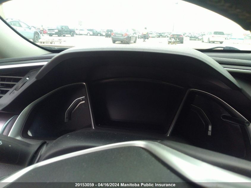 2018 Honda Civic Touring VIN: 2HGFC1F96JH100101 Lot: 20153059