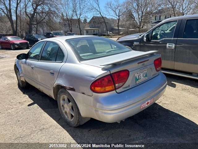 2002 Oldsmobile Alero Gl VIN: 1G3NL52E52C315199 Lot: 20153082