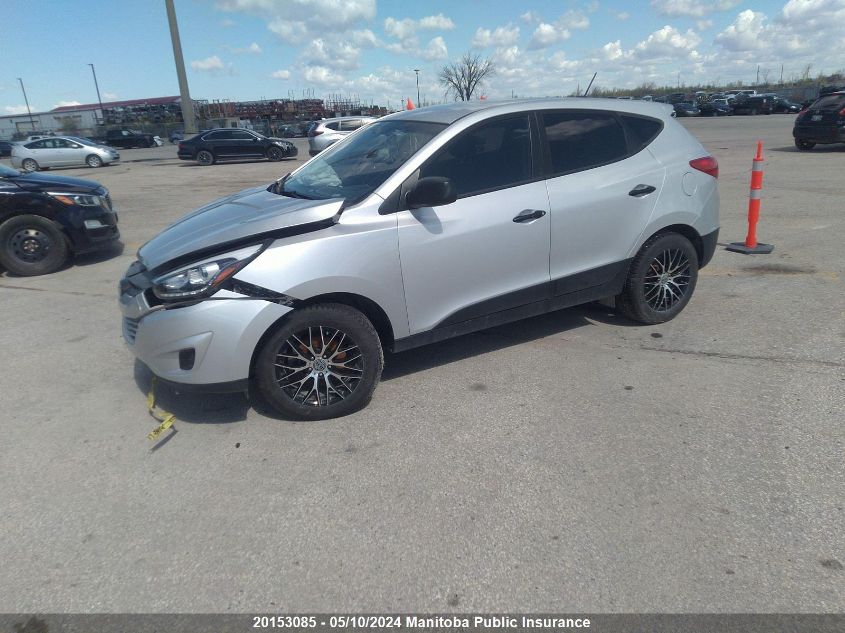 2015 Hyundai Tucson Gl VIN: KM8JTCAF2FU009182 Lot: 20153085