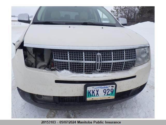 2007 Lincoln Mkx VIN: 2LMDU88C17BJ02757 Lot: 20153103