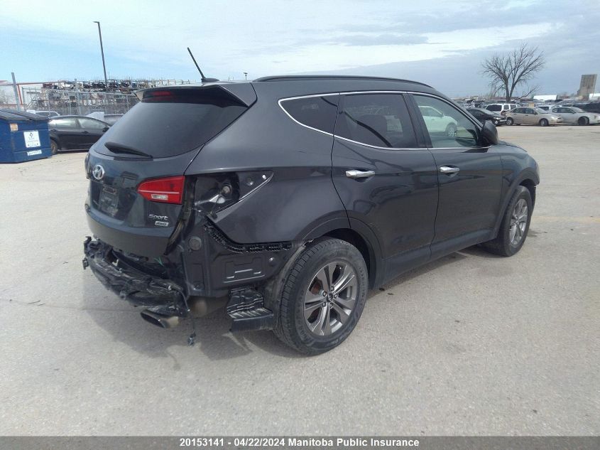 2016 Hyundai Santa Fe Sport VIN: 5XYZUDLB9GG308725 Lot: 49997684