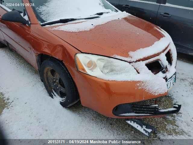 2006 Pontiac G6 Gt VIN: 1G2ZH158964234096 Lot: 20153171