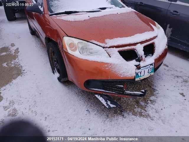 2006 Pontiac G6 Gt VIN: 1G2ZH158964234096 Lot: 20153171