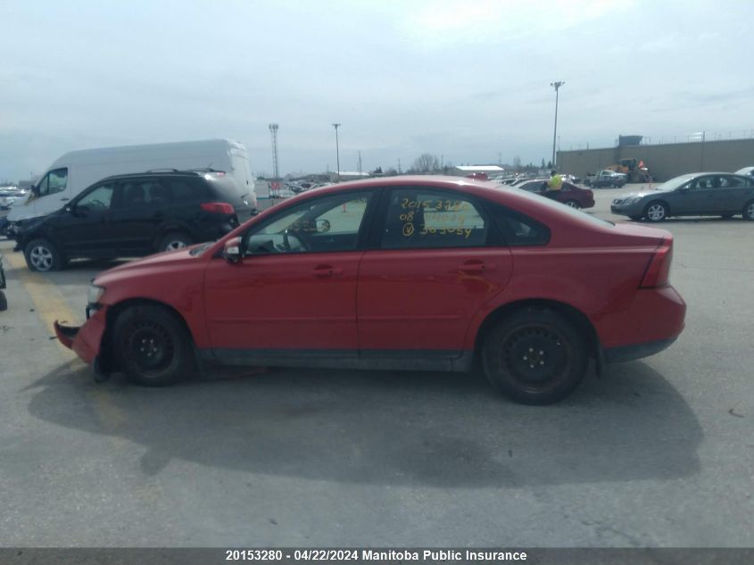 YV1MS382782363053 2008 Volvo S40 2.4I