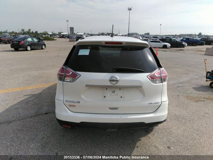 2016 Nissan Rogue Sl VIN: 5N1AT2MV3GC856152 Lot: 20153336