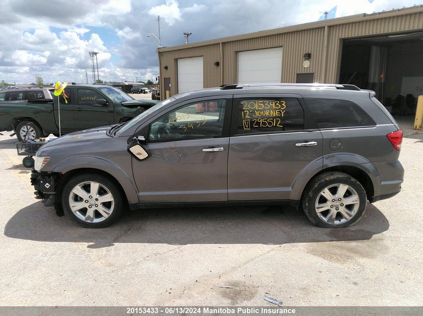 2012 Dodge Journey R/T VIN: 3C4PDDFG0CT295512 Lot: 20153433