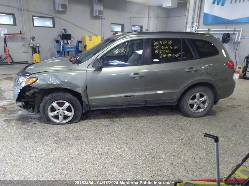 2009 Hyundai Santa Fe Gl VIN: 5NMSG13E09H275740 Lot: 20153454