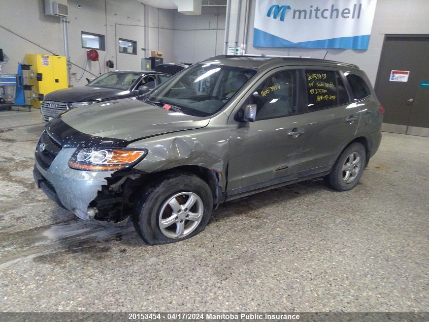 2009 Hyundai Santa Fe Gl VIN: 5NMSG13E09H275740 Lot: 20153454