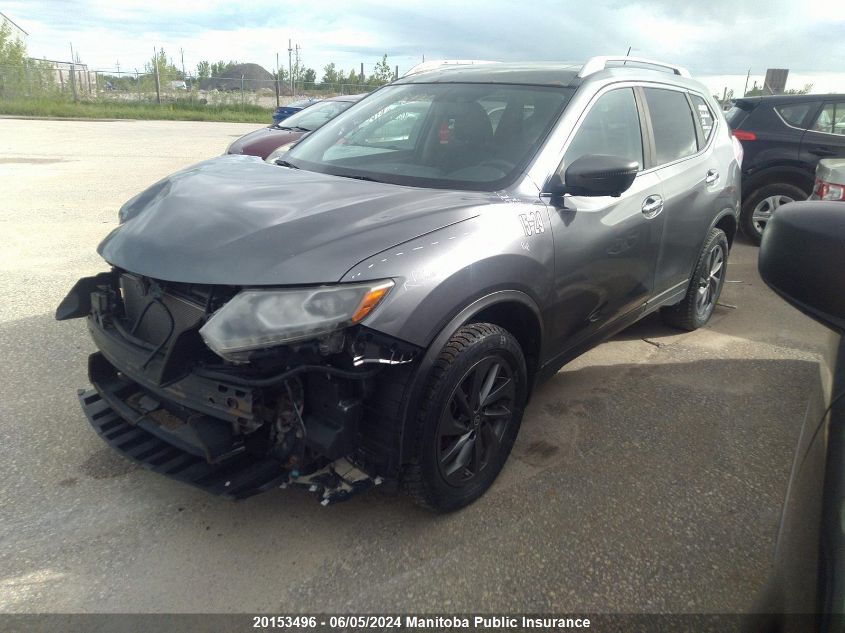 2016 Nissan Rogue Sl VIN: 5N1AT2MV2GC803958 Lot: 20153496