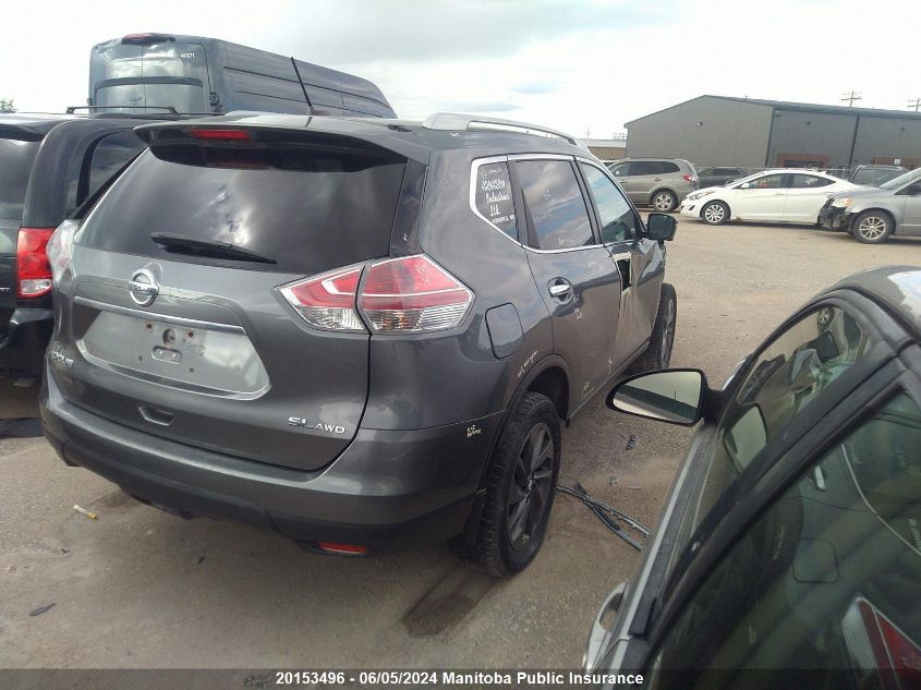 2016 Nissan Rogue Sl VIN: 5N1AT2MV2GC803958 Lot: 20153496