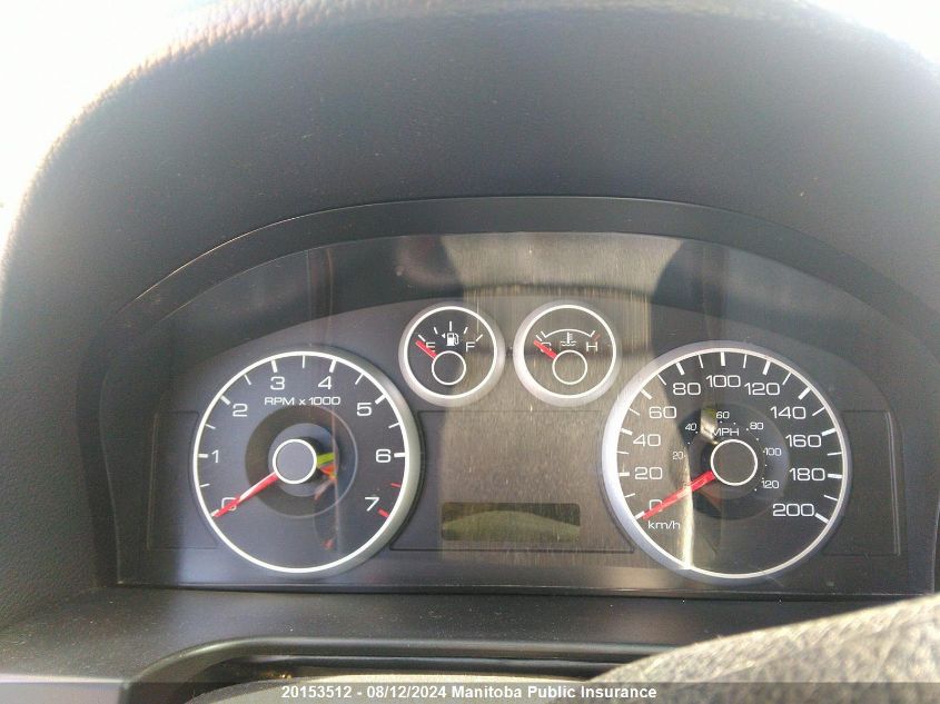 2009 Ford Fusion Sel V6 VIN: 3FAHP08139R100110 Lot: 20153512