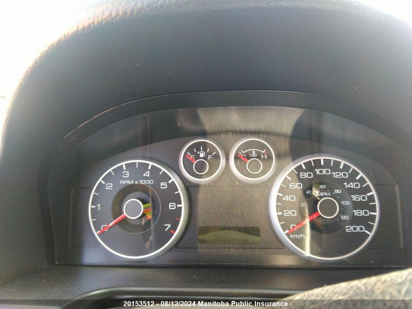 2009 Ford Fusion Sel V6 VIN: 3FAHP08139R100110 Lot: 20153512