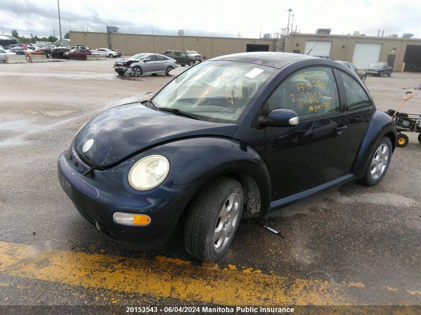 2003 Volkswagen New Beetle Gls VIN: 3VWCK21C33M436982 Lot: 20153543