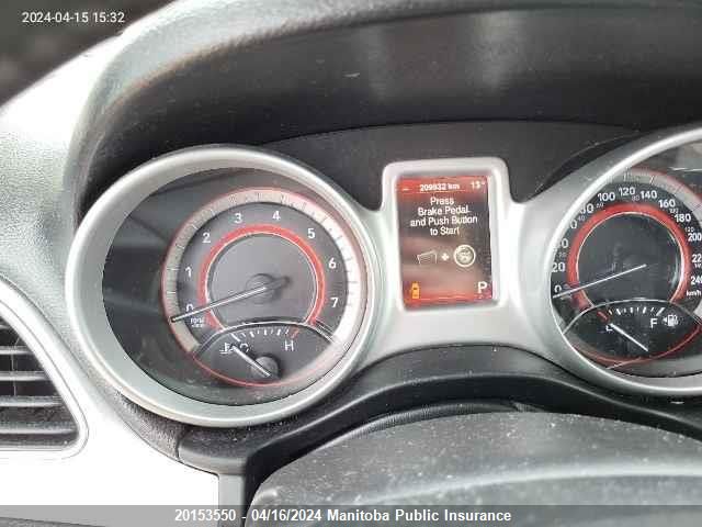 2014 Dodge Journey Sxt VIN: 3C4PDCCG1ET232629 Lot: 20153550