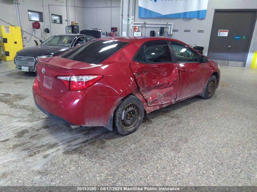 2015 Toyota Corolla S VIN: 2T1BURHE4FC388852 Lot: 20153590