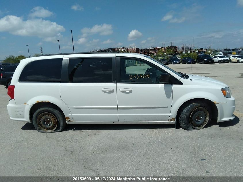 2012 Dodge Grand Caravan Se VIN: 2C4RDGBGXCR371319 Lot: 20153699