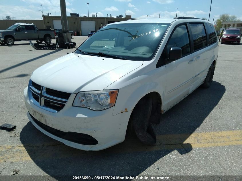 2012 Dodge Grand Caravan Se VIN: 2C4RDGBGXCR371319 Lot: 20153699