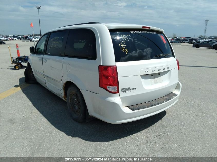 2012 Dodge Grand Caravan Se VIN: 2C4RDGBGXCR371319 Lot: 20153699