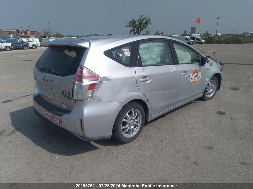 2015 Toyota Prius V VIN: JTDZN3EU2FJ034028 Lot: 20153762