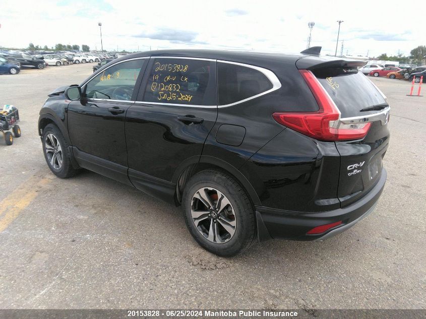 2019 Honda Cr-V Lx VIN: 2HKRW2H20KH120832 Lot: 20153828