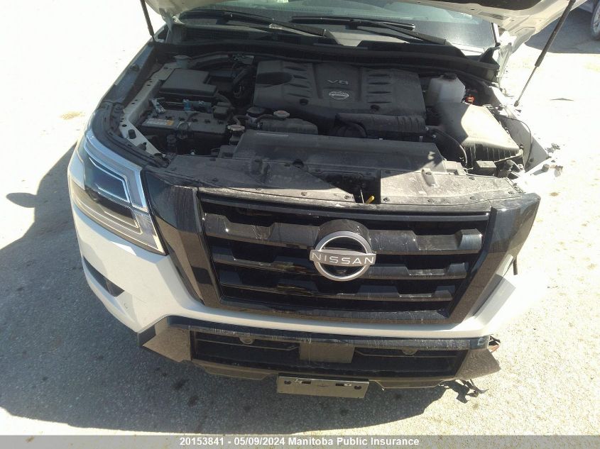 2024 Nissan Armada Sl VIN: JN8AY2BB8R9851662 Lot: 20153841