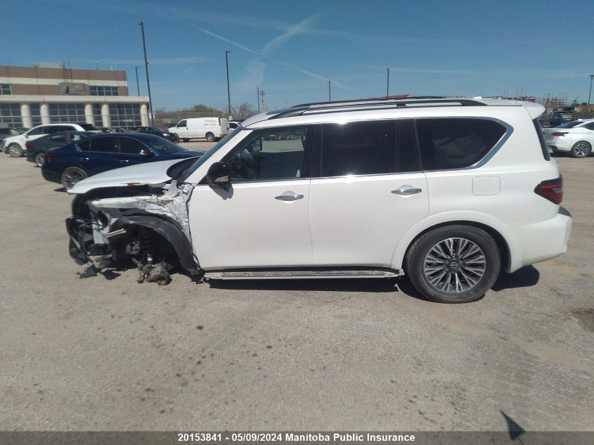 2024 Nissan Armada Sl VIN: JN8AY2BB8R9851662 Lot: 20153841