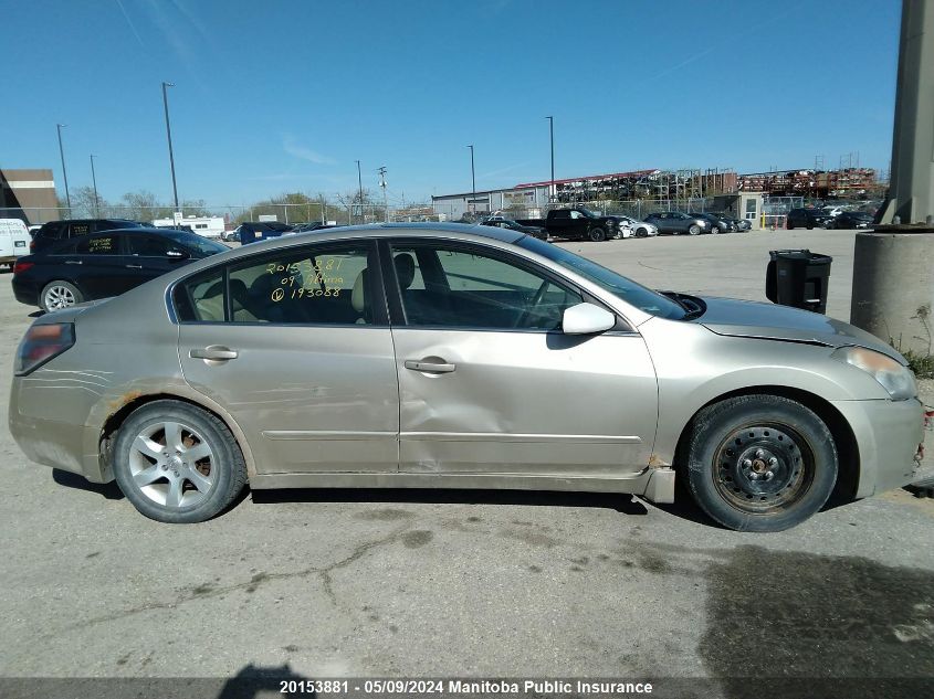 2009 Nissan Altima 2.5 Sl VIN: 1N4AL21E09C193088 Lot: 20153881