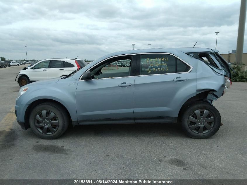 2014 Chevrolet Equinox Ls VIN: 2GNFLEEKXE6315127 Lot: 20153891