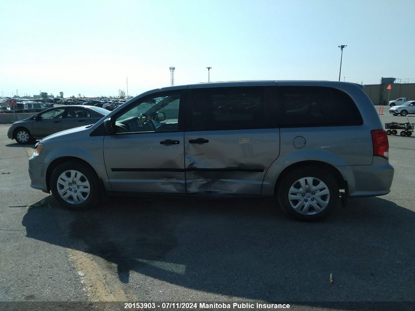 2016 Dodge Grand Caravan Se VIN: 2C4RDGBG4GR347426 Lot: 20153903