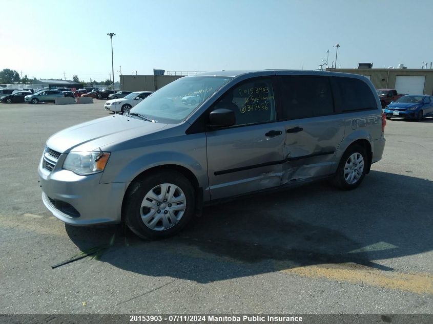 2016 Dodge Grand Caravan Se VIN: 2C4RDGBG4GR347426 Lot: 20153903