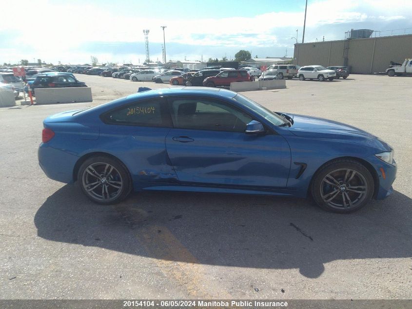 2015 BMW 435I xDrive VIN: WBA3R5C56FK372394 Lot: 20154104