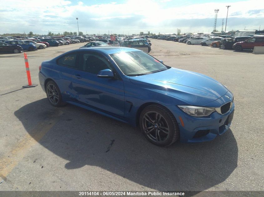 2015 BMW 435I xDrive VIN: WBA3R5C56FK372394 Lot: 20154104