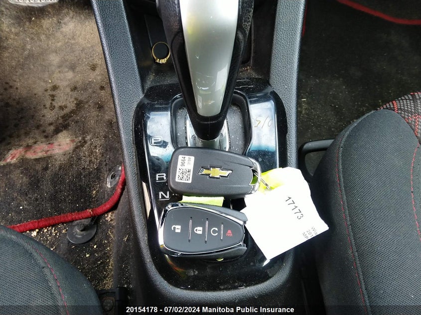 2018 Chevrolet Sonic Lt VIN: 1G1JD6SB7J4105194 Lot: 20154178