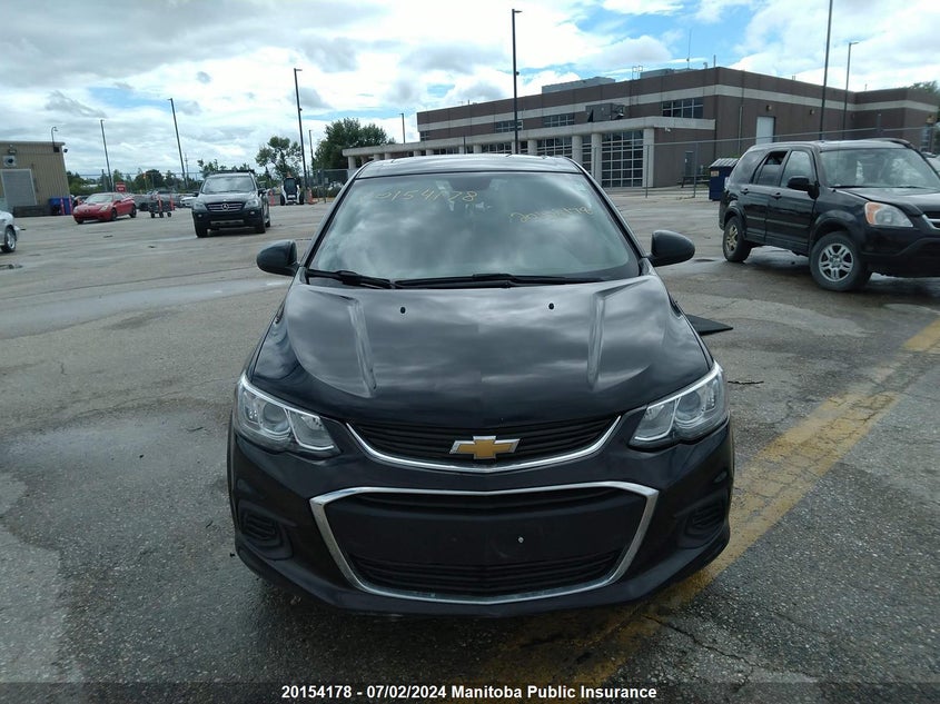 2018 Chevrolet Sonic Lt VIN: 1G1JD6SB7J4105194 Lot: 20154178