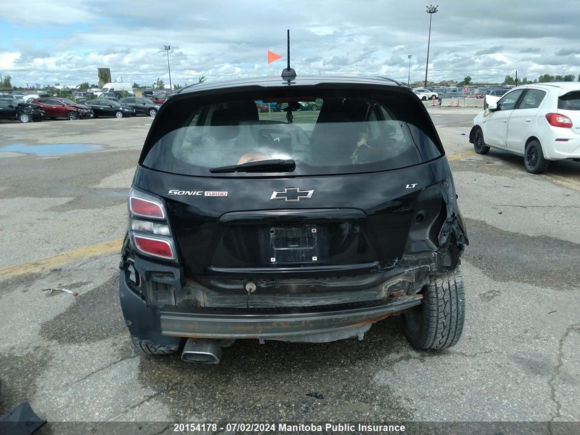 2018 Chevrolet Sonic Lt VIN: 1G1JD6SB7J4105194 Lot: 20154178
