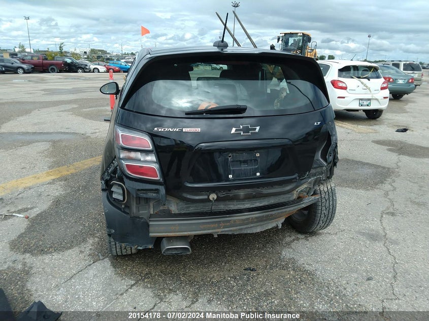 2018 Chevrolet Sonic Lt VIN: 1G1JD6SB7J4105194 Lot: 20154178